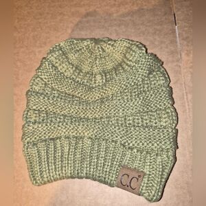 C.C Olive Knit Beanie